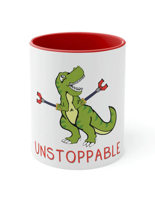 Load image into Gallery viewer, Unstoppable T-Rex Mug
