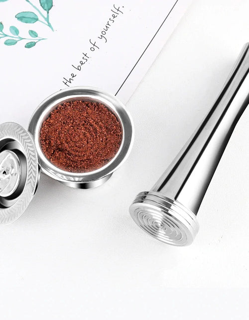 Load image into Gallery viewer, Stainless Steel Refillable Coffee Capsule and Accessories
