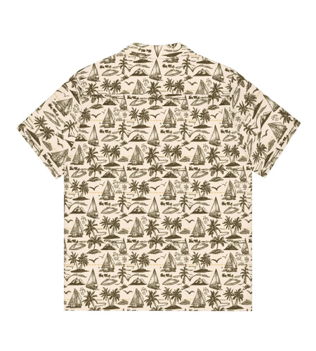 Men's Vintage Sailor Hawaiian Shirt