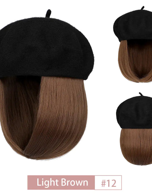 Load image into Gallery viewer, Wig Cap Short Synthetic Bob

