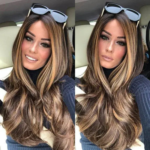 Load image into Gallery viewer, OmbreLong Silver Wig
