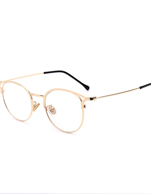 Load image into Gallery viewer, Round Cat Eyeglasses
