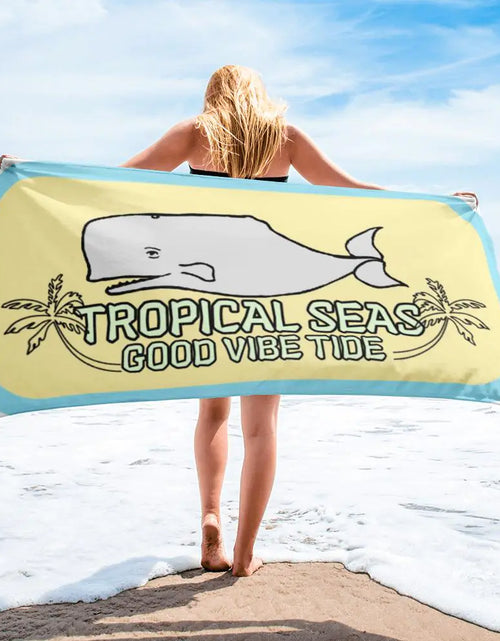 Load image into Gallery viewer, Whale Tail Towel
