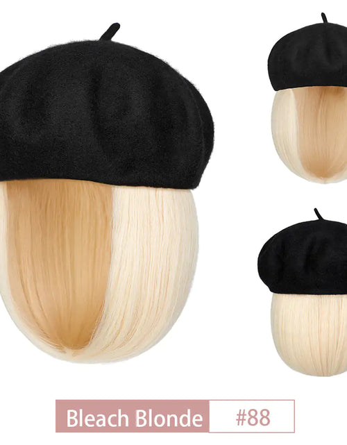 Load image into Gallery viewer, Wig Cap Short Synthetic Bob

