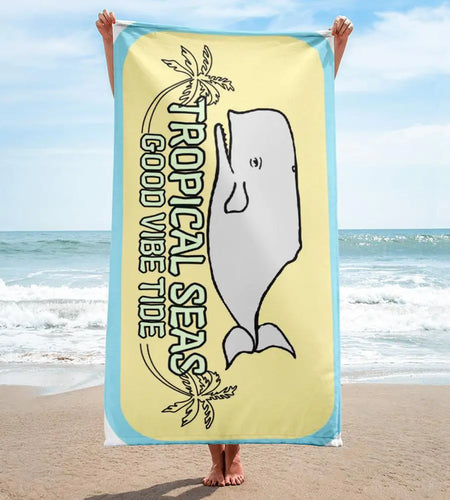 Whale Tail Towel