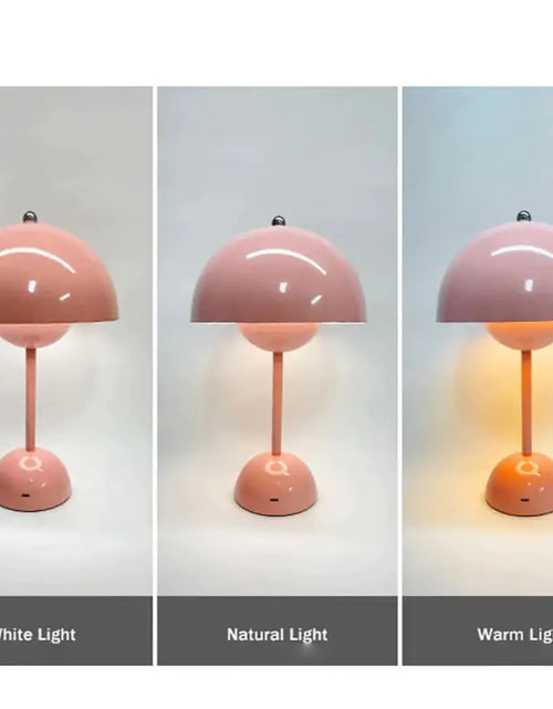Load image into Gallery viewer, Flowerpot Rechargeable Mushroom Table Lamp
