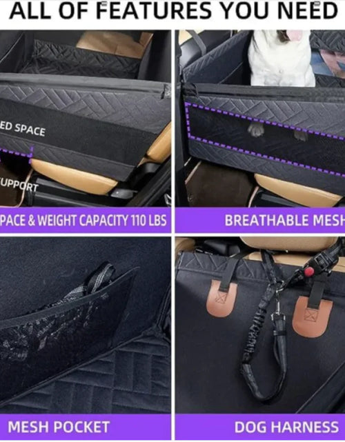 Load image into Gallery viewer, Waterproof &amp; Dirt-Resistant Dog Bed for Car Travel

