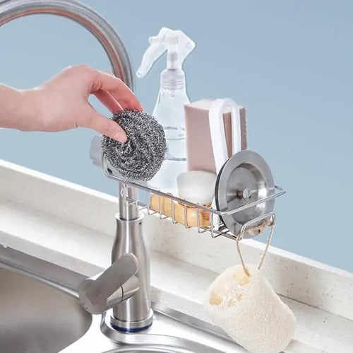 Load image into Gallery viewer, Kitchen Faucet Rack
