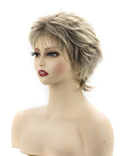 Load image into Gallery viewer, Short Blonde Pixie Wig
