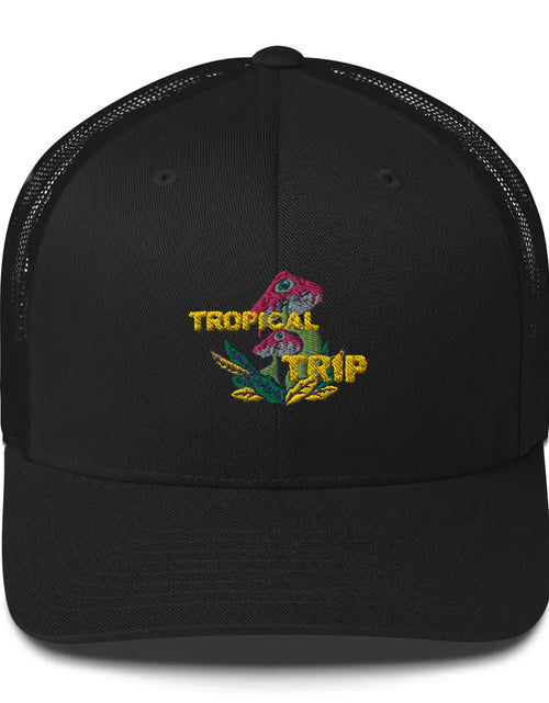 Load image into Gallery viewer, Tropical Trip Trucker Hat
