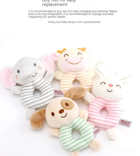 Soft Chime Baby Rattle