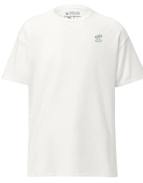 Load image into Gallery viewer, Embroidered Beach and Chill Classic Tee
