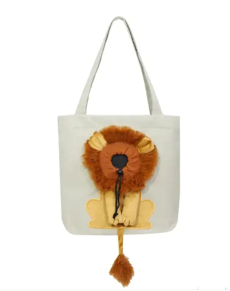 Load image into Gallery viewer, Lion Design Pet Bag
