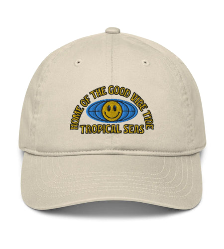 World Wide Good Vibes Organic dad hat
