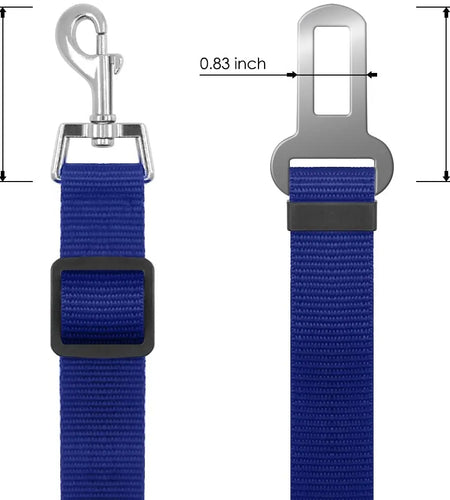Pet Car Safety Belt Harness: Adjustable Seat Belt for Dogs and Cats