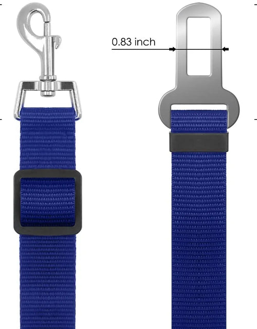 Load image into Gallery viewer, Pet Car Safety Belt Harness: Adjustable Seat Belt for Dogs and Cats

