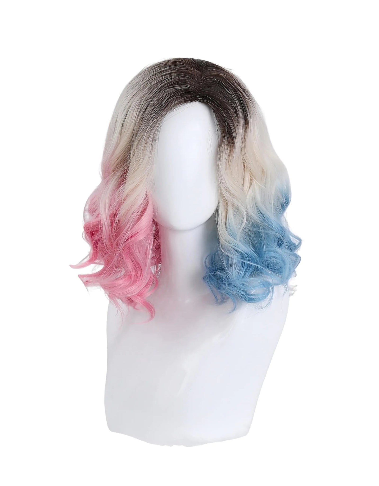 Old Lady Wig And Glasses Grey Wig Short Cosplay Grandma Wig Costume For Women Gray Old Lady