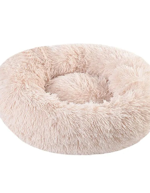 Load image into Gallery viewer, Cozy Round Pet Lounger Bed for Large Dogs and Cats

