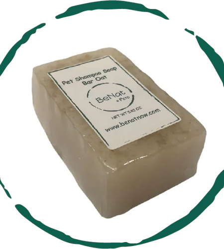 BeNat Pets. All-Natural Pet Shampoo Bar. Oat. 5.8 oz.