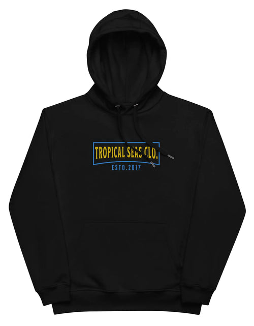 Load image into Gallery viewer, Premium Jagged Tropical Seas Eco Hoodie
