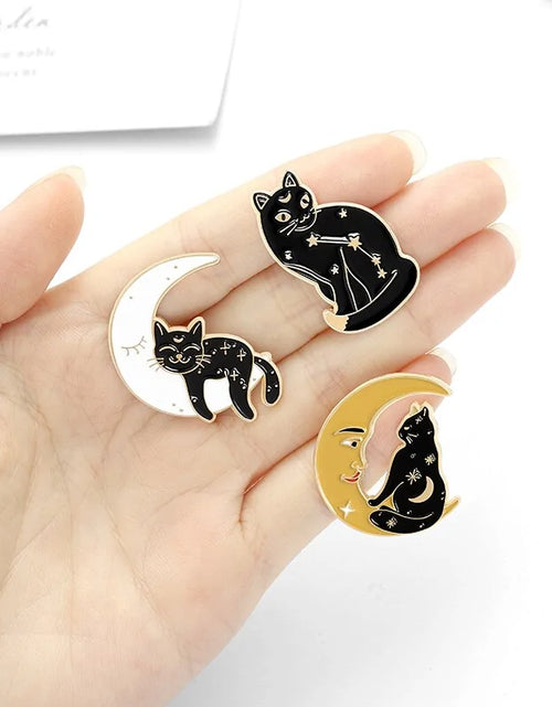 Load image into Gallery viewer, Cat Pin Brooches
