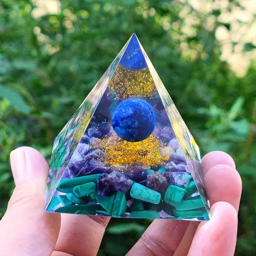 Load image into Gallery viewer, Orgonite Pyramid
