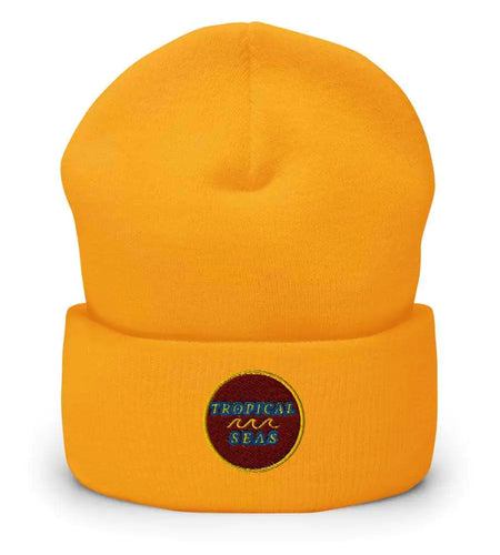 Tropical Maroon Beanie