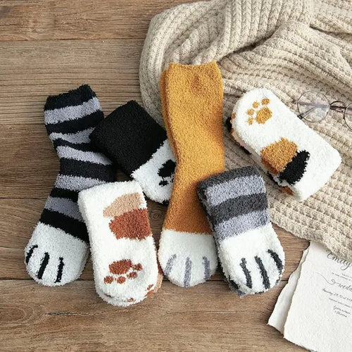 Load image into Gallery viewer, Cat Paw Socks
