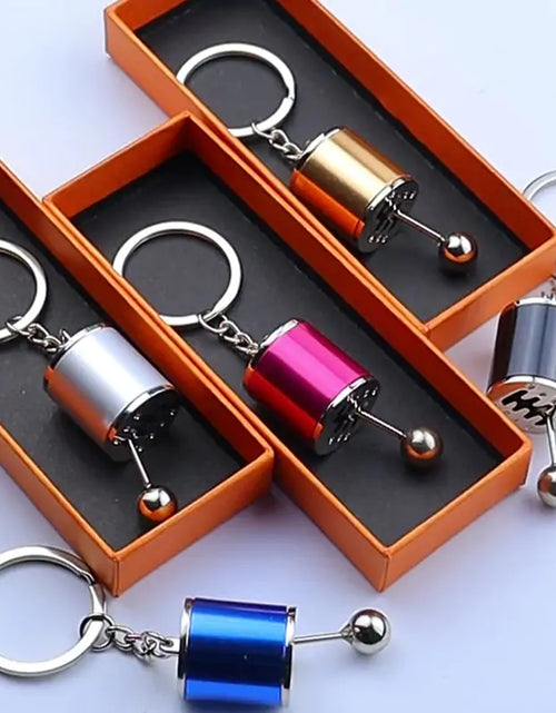 Load image into Gallery viewer, Car Gear Keychain
