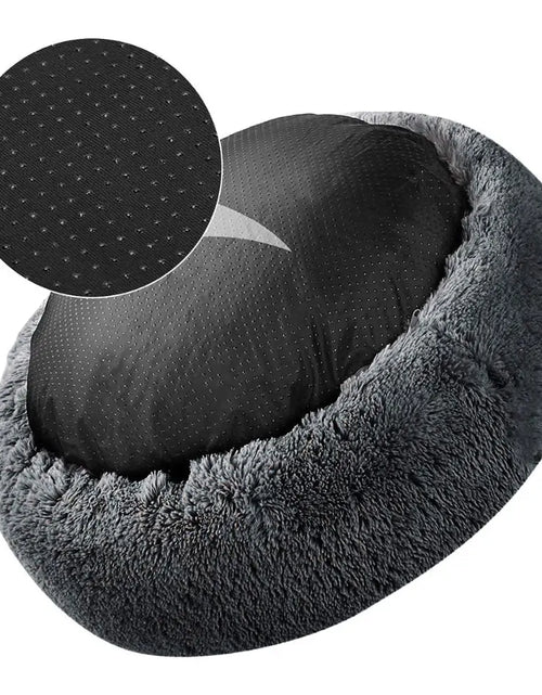 Load image into Gallery viewer, Pet Dog Bed Comfortable Donut Cuddler

