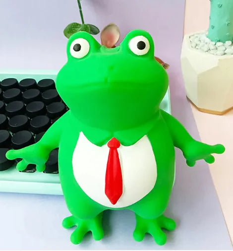 Decompression Toy Frog Prince Pinching And Pulling