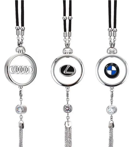 Car Perfume Bottle Diffuser DIY Logo