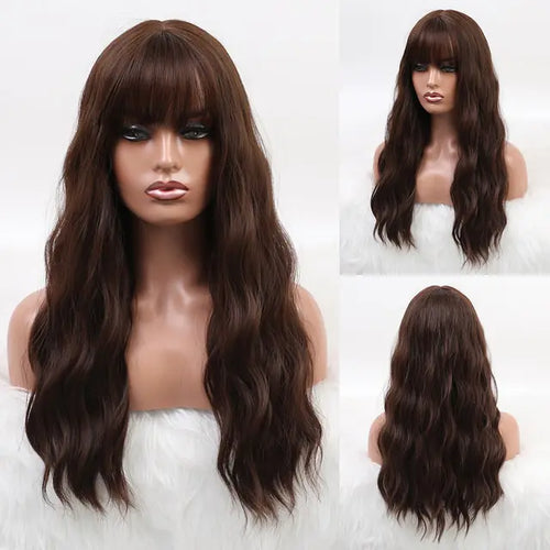 Load image into Gallery viewer, Long Natural Hair Wigs
