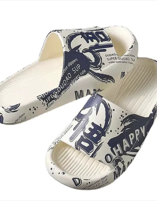 Load image into Gallery viewer, Men&#39;s Thick Sole Comfort Slippers for Home
