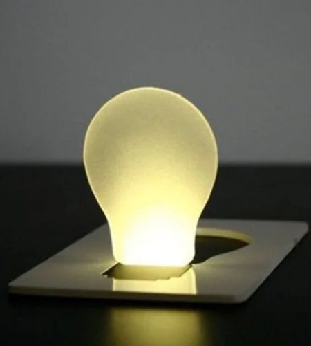 LED Hero Folding Card Bulb Lamp