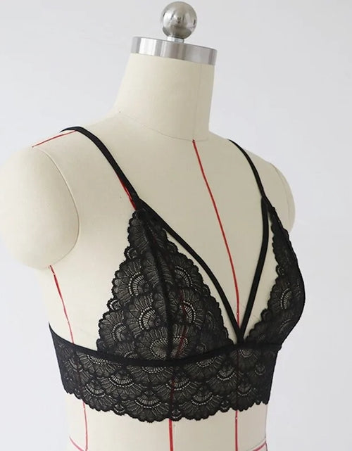 Load image into Gallery viewer, Black Lace Bra
