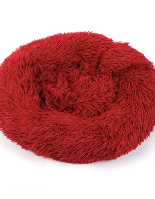 Load image into Gallery viewer, Cozy Round Pet Lounger Bed for Large Dogs and Cats
