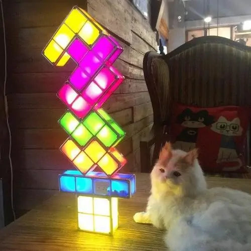 Load image into Gallery viewer, Stackable Creative Tetris Lamp
