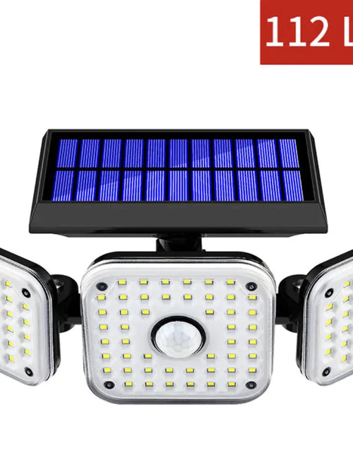 Load image into Gallery viewer, New Solar Wall Lamp Three Ends Outdoor Waterproof Human Induction
