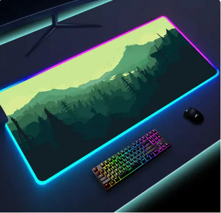 Load image into Gallery viewer, Luminous LED Lighting Mouse Pad
