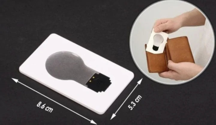 LED Hero Folding Card Bulb Lamp