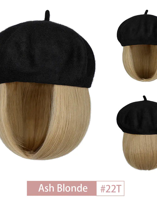Load image into Gallery viewer, Wig Cap Short Synthetic Bob
