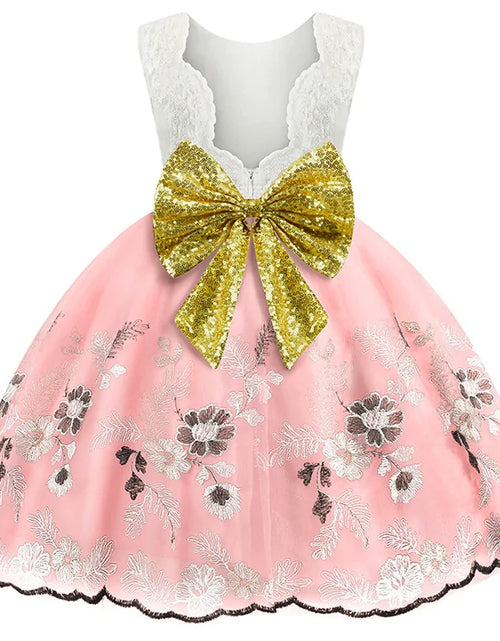 Load image into Gallery viewer, Elegant Princess Dress For Small Children
