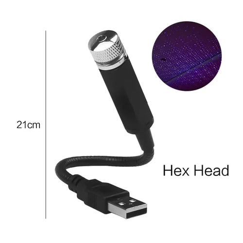 Load image into Gallery viewer, Mini LED Car Night Light Roof Projector
