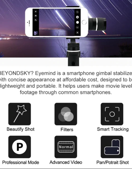 Load image into Gallery viewer, X-PRO Smart Phone SteadyCam
