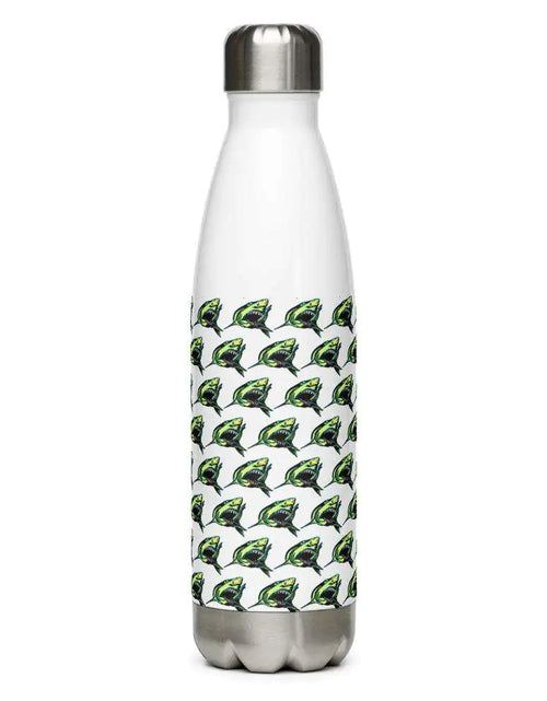 Load image into Gallery viewer, Sharky Stainless Steel Water Bottle
