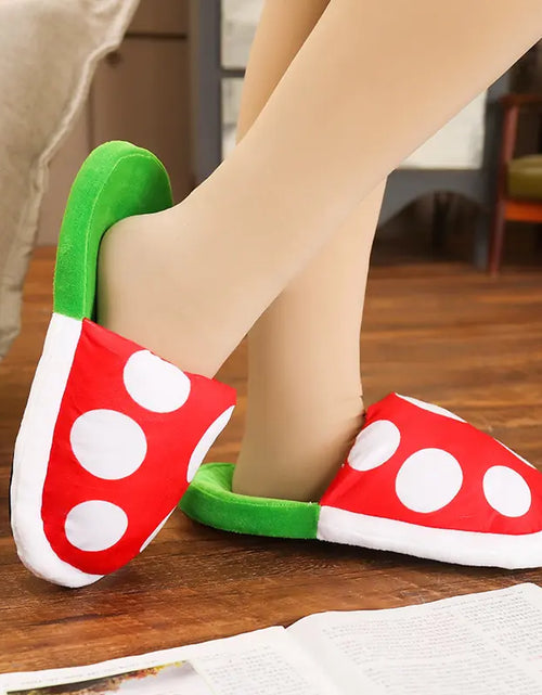 Load image into Gallery viewer, Cannibal Flower Plush Shoes
