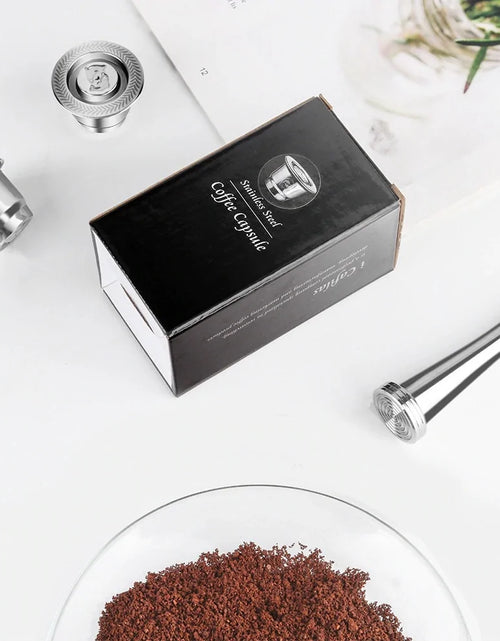 Load image into Gallery viewer, Stainless Steel Refillable Coffee Capsule and Accessories
