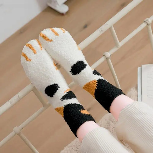 Load image into Gallery viewer, Cat Paw Socks

