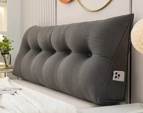 Load image into Gallery viewer, Corduroy Triangle Head Cushion
